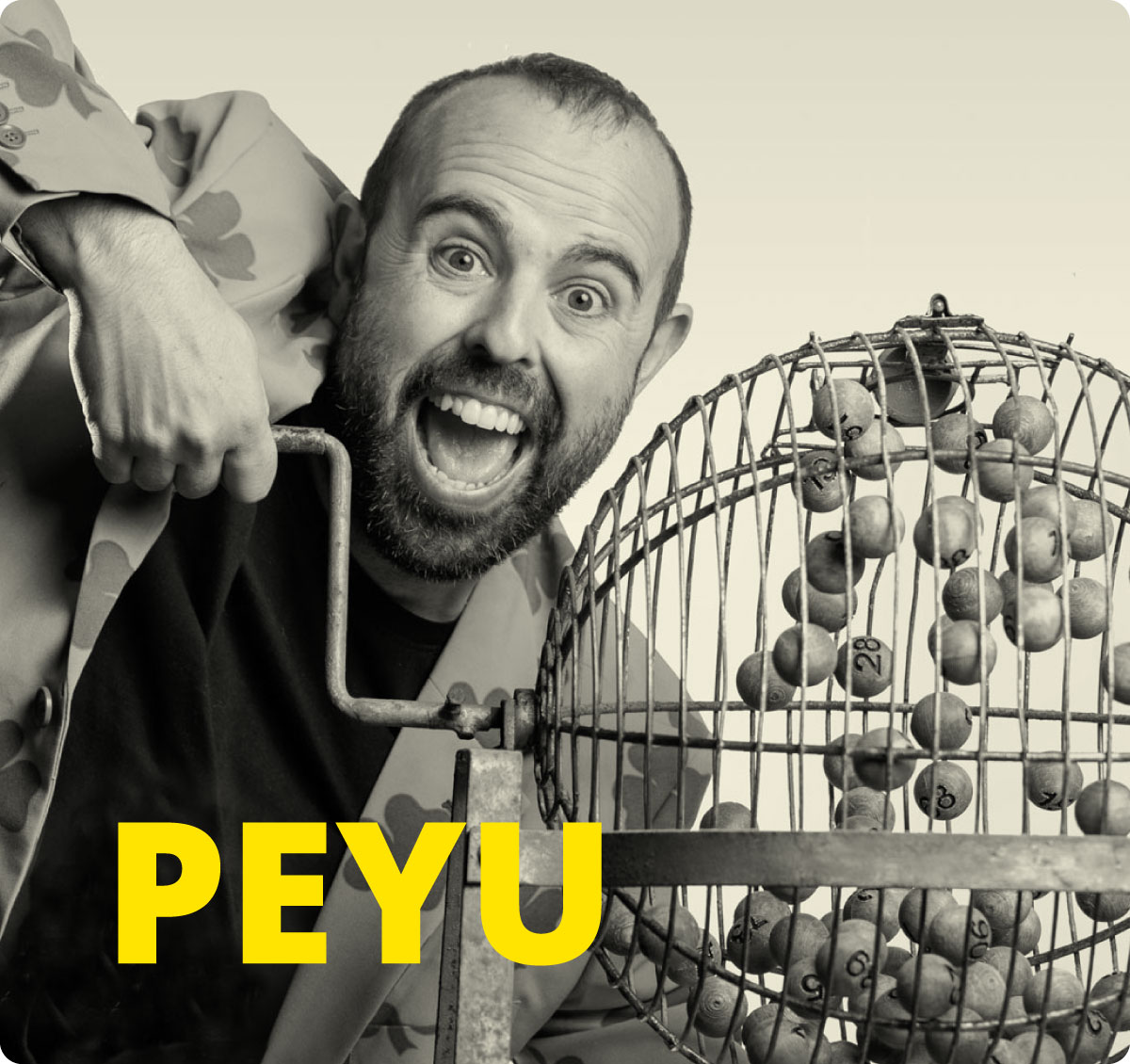 Peyu. Descollona't 2026. Festival d'humor d'Arenys de Munt.